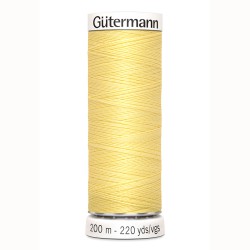 Gutermann   licht geel 200 mtr