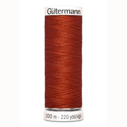 Gutermann  roest bruin 200 mtr