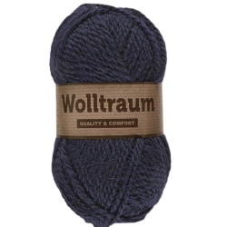 Woltraum donker blauw