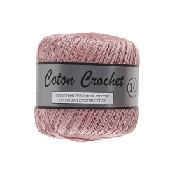 Coton crochet 10  licht oud...