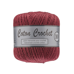 Coton crochet 10  donker...