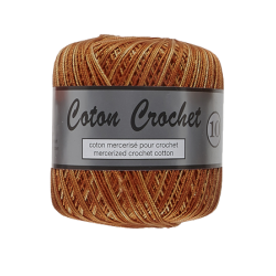 Coton crochet 10  bruin...