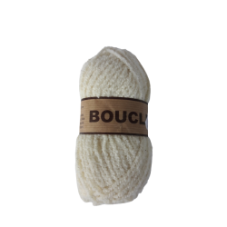 Bouclé creme