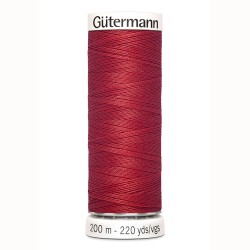 Gutermann donker rood 200 mtr