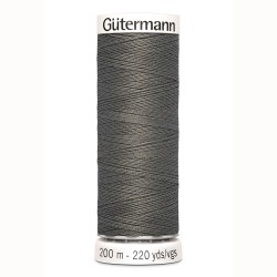 Gutermann donker grijs 200 mtr