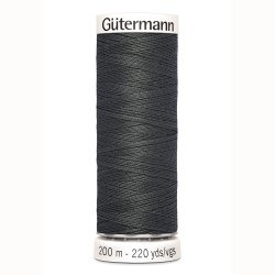 Gutermann donker grijs 200 mtr