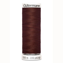 Gutermann roest bruin 200 mtr