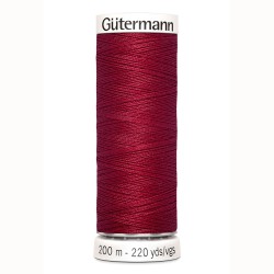 Gutermann donker rood 200 mtr